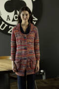 Strickset Jacke Lang Yarns CLOWN mit Anleitung in garnwelt-Box
