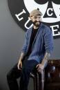 Knitting set Mens cardigan  with knitting instructions in garnwelt box