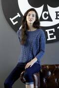 Strickset Pullover Lang Yarns SETA TWEED mit Anleitung in garnwelt-Box S