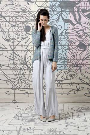 Strickset Jacke Lang Yarns RIVA / CARA mit Anleitung in garnwelt-Box