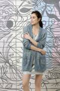 Strickset Jacke Lang Yarns RIVA / CARA mit Anleitung in garnwelt-Box S-M