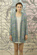 Strickset Jacke Lang Yarns RIVA / CARA mit Anleitung in garnwelt-Box S-M