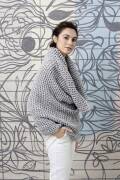 Strickset Rundschal Lang Yarns AMIRA mit Anleitung in garnwelt-Box ca 60 x 90 cm