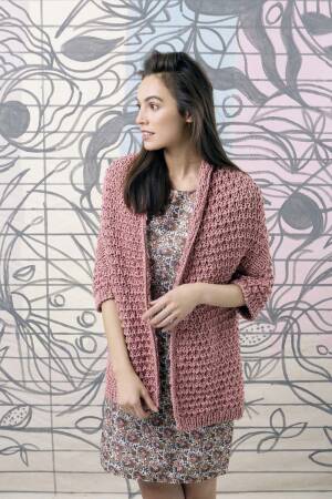 Strickset Jacke Lang Yarns GRANDE mit Anleitung in garnwelt-Box S-M