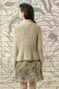 Strickset Jacke Lang Yarns GAMMA / CORSO / ALPACA SUPERLIGHT mit Anleitung in garnwelt-Box S