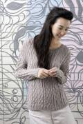 Strickset Pullover Lang Yarns STELLINA mit Anleitung in garnwelt-Box S