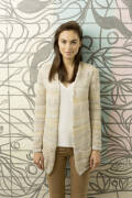 Strickset Jacke Lang Yarns ELLA / ALPACA SUPERLIGHT mit Anleitung in garnwelt-Box