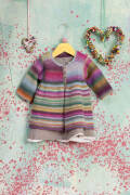 Strickset Mantel Lang Yarns MILLE COLORI BABY mit Anleitung in garnwelt-Box 68-74