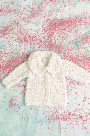 Strickset Jacke Lang Yarns SOPHIA mit Anleitung in garnwelt-Box 80-86