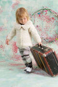 Strickset Jacke Lang Yarns SOPHIA mit Anleitung in garnwelt-Box 80-86