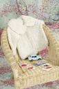 Knitting set Jacket  with knitting instructions in garnwelt box in size 80-86