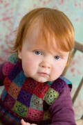 Strickset Kleid Lang Yarns MILLE COLORI BABY mit Anleitung in garnwelt-Box 68-74