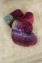 Knitting set Bootees MILLE COLORI BABY with knitting instructions in garnwelt box