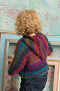 Strickset Kapuzenjacke Lang Yarns WEST mit Anleitung in...