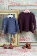 Strickset Kleid Lang Yarns CASHMERE LACE mit Anleitung in garnwelt-Box 68-74