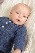 Strickset Jacke Lang Yarns DONEGAL mit Anleitung in...