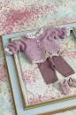 Knitting set Cardigan DONEGAL with knitting instructions in garnwelt box in size 62