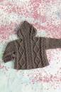 Knitting set Hooded jacket  with knitting instructions in garnwelt box