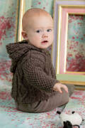 Strickset Kapuzenjacke Lang Yarns YAK mit Anleitung in garnwelt-Box 68