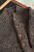 Strickset Jacke Lang Yarns DONEGAL mit Anleitung in garnwelt-Box 74-80