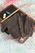 Strickset Jacke Lang Yarns DONEGAL mit Anleitung in garnwelt-Box 74-80