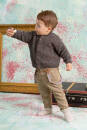 Strickset Jacke Lang Yarns DONEGAL mit Anleitung in garnwelt-Box 74-80
