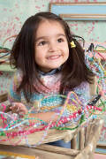 Strickset Jacke Lang Yarns RIGA mit Anleitung in garnwelt-Box 80-86