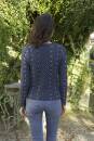 Knitting set Embroidered cardigan DONEGAL with knitting instructions in garnwelt box