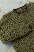 Knitting set Sweater  with knitting instructions in garnwelt box