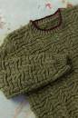 Knitting set Sweater  with knitting instructions in garnwelt box in size 104-110