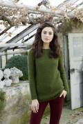 Knitting set Sweater MOHAIR LUXE with knitting instructions in garnwelt box in size S