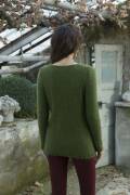 Knitting set Sweater MOHAIR LUXE with knitting instructions in garnwelt box in size S