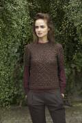 Strickset Kurzarmpullover Lang Yarns ALICE / MERINO  mit Anleitung in garnwelt-Box S