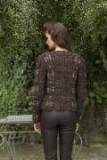 Knitting set Jacket  with knitting instructions in garnwelt box in size S
