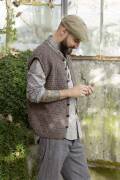 Strickset Herrenweste Lang Yarns YAK mit Anleitung in garnwelt-Box S
