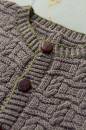 Knitting set Mens vest  with knitting instructions in garnwelt box in size S