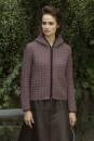 Knitting set Hooded jacket  with knitting instructions in garnwelt box in size S