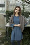 Strickset Dreiecktuch Lang Yarns CASHMERE PREMIUM / MOHAIR LUXE mit Anleitung in garnwelt-Box 168 x 96 cm
