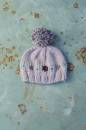 Knitting set Hat  with knitting instructions in garnwelt box in size one size