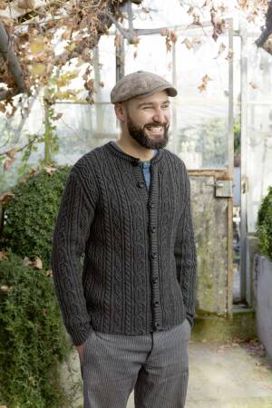 Strickset Jacke Lang Yarns MERINO+ / MERINO  mit Anleitung in garnwelt-Box S