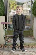 Strickset Knabenjacke Lang Yarns MERINO+ / MERINO  mit...