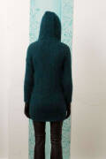 Knitting set Hooded jacket with zip front  with knitting instructions in garnwelt box in size S