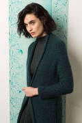 Strickset Lange Jacke Lang Yarns NOVA / LUSSO mit Anleitung in garnwelt-Box
