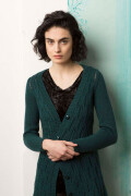 Strickset Jacke Lang Yarns ZERO mit Anleitung in garnwelt-Box M