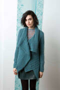 Knitting set Jacket MALOU LIGHT with knitting instructions in garnwelt box in size M
