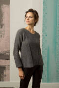 Knitting set Sweater  with knitting instructions in garnwelt box