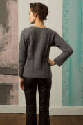 Knitting set Sweater  with knitting instructions in garnwelt box