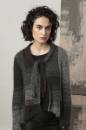Knitting set Jacket MOHAIR LUXE with knitting instructions in garnwelt box in size S