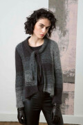 Knitting set Jacket MOHAIR LUXE with knitting instructions in garnwelt box in size M