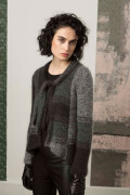 Knitting set Jacket MOHAIR LUXE with knitting instructions in garnwelt box in size M
